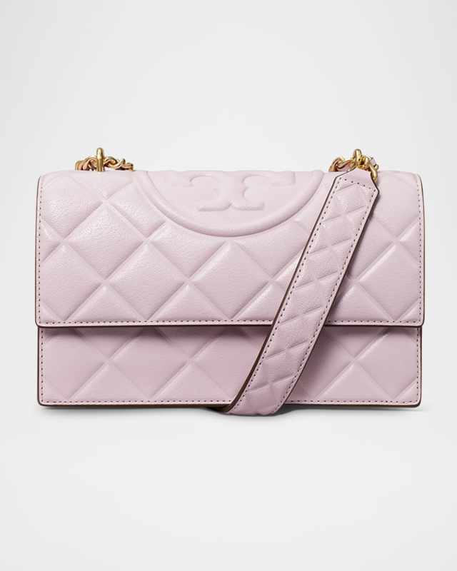Fleming Small Convertible Leather Shoulder Bag